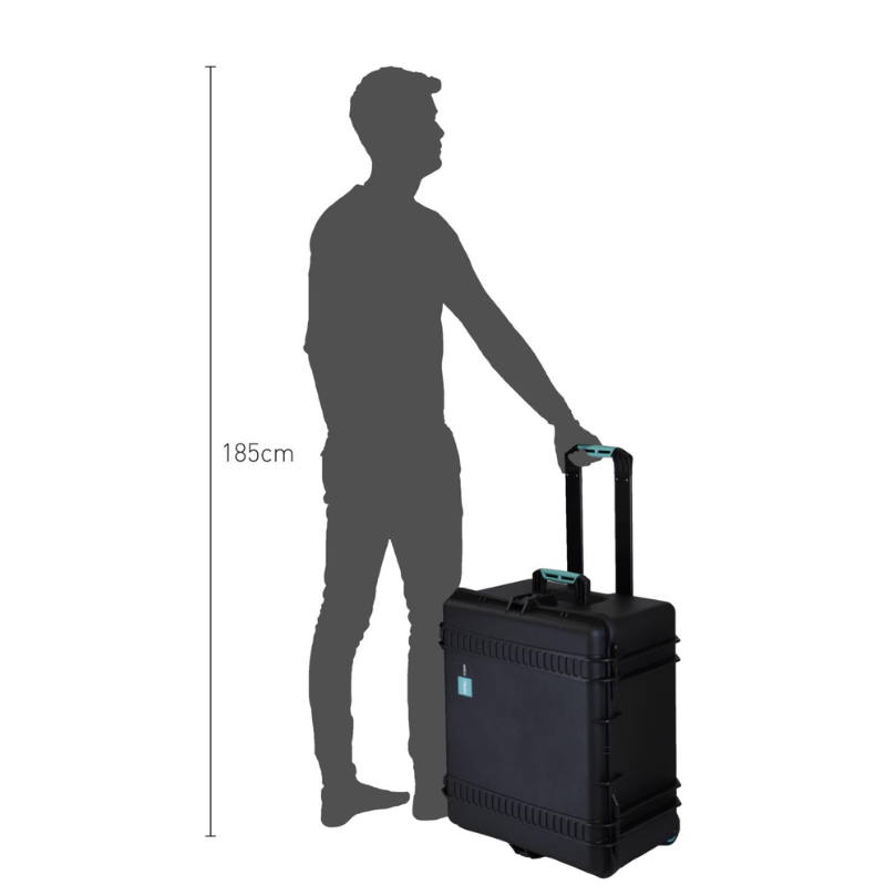 HPRC#2730W BAGBLB - Кейс с колесами ударопрочный для хранения и переноски, внутр. размер 503x459x316 (мм)