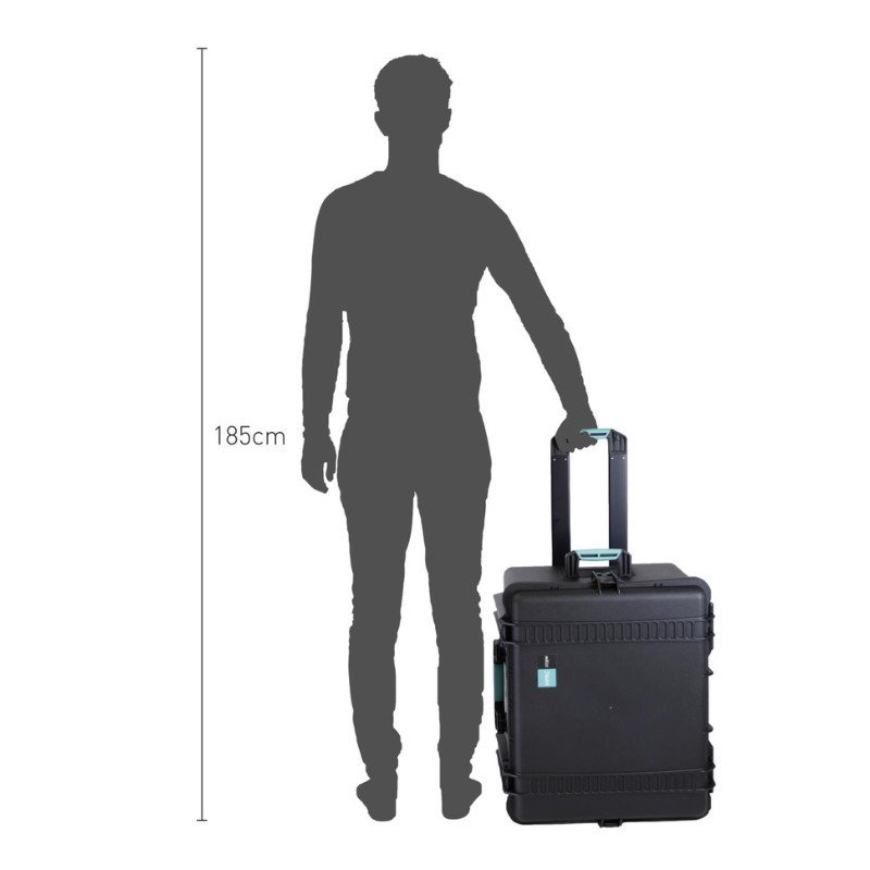 HPRC#2730W BAGBLB - Кейс с колесами ударопрочный для хранения и переноски, внутр. размер 503x459x316 (мм)