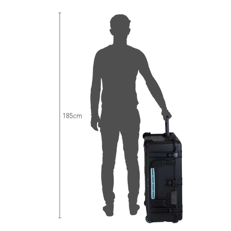 HPRC#2760W EMPBLB - Кейс з колесами ударостійкий для зберігання та перенесення, внутр. розмір 690x450x301 (мм)