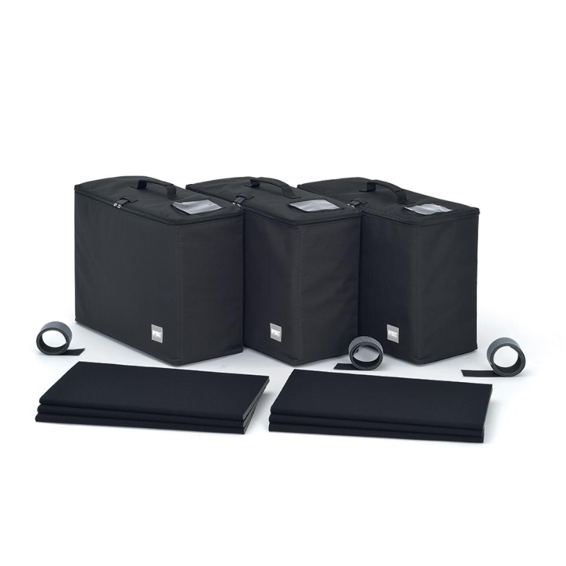 HPRCBAG2800W-01 - Комплект из 3 сумок и разделителей для HPRC2800W, цвет - черный, HPRC (Италия)