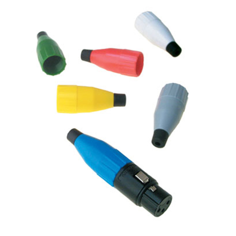 AC-NUT-BLU - Ковпачок для роз'ємів серії АС, на кабель діам. 3.0-7.0 мм, синій пластик