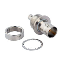 APH-HD-ISO-BNC - Адаптер прохідний, панельний, HD-BNC гніздо - BNC гніздо, кріплення гайка