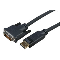 CABDPDVI7.5 - Цифровой переходной кабель DsplayPort-DVI, штекер > штекер, для больших дистанций