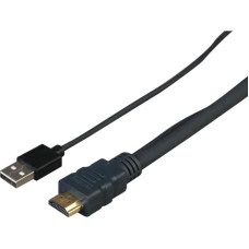 CABHDMIUSB1 - Комбинированный кабель HDMI+USB 2.0, штекер HDMI (тип A)+ штекер USB (тип A)