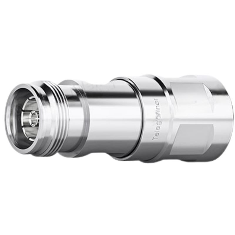 J01441A0048 - Кабельный разъем, 4.3-10 гнездо, 50 Ом, SIMFix LP, муфта/закрутка, G21 (1/2")