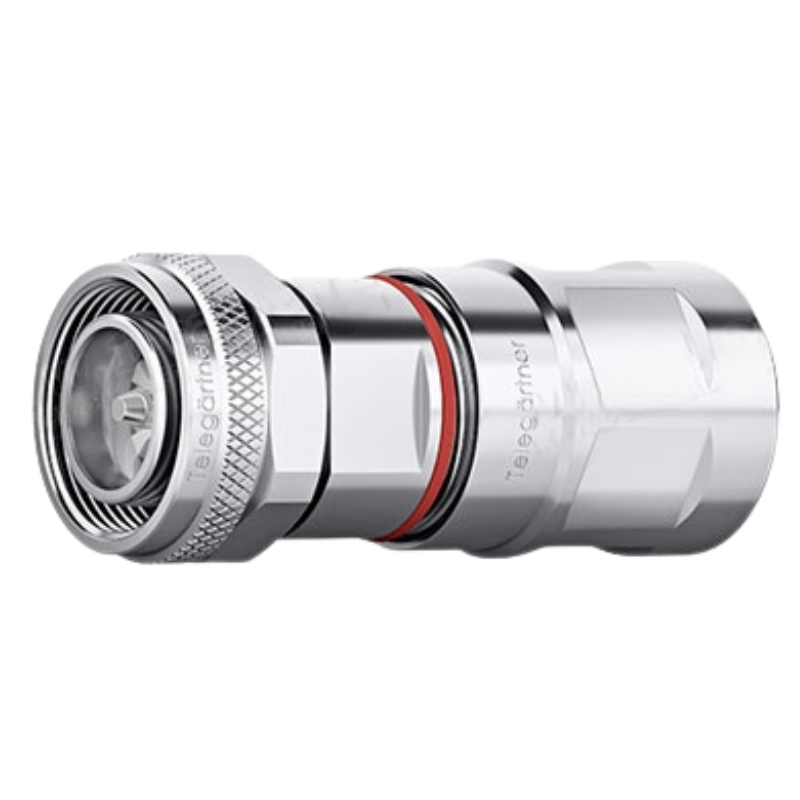 J01440A0040 - Кабельный разъем, 4.3-10 штекер, 50 Ом, фиксация- резьбовая ключом | SIMFix LP