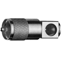 J01040B1200 - Корпус комбинированного разъема UHF · 50 Ом, штекер, латунь /покрытие- никель