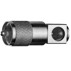 J01040B1200 - Корпус комбинированного разъема UHF · 50 Ом, штекер, латунь /покрытие- никель