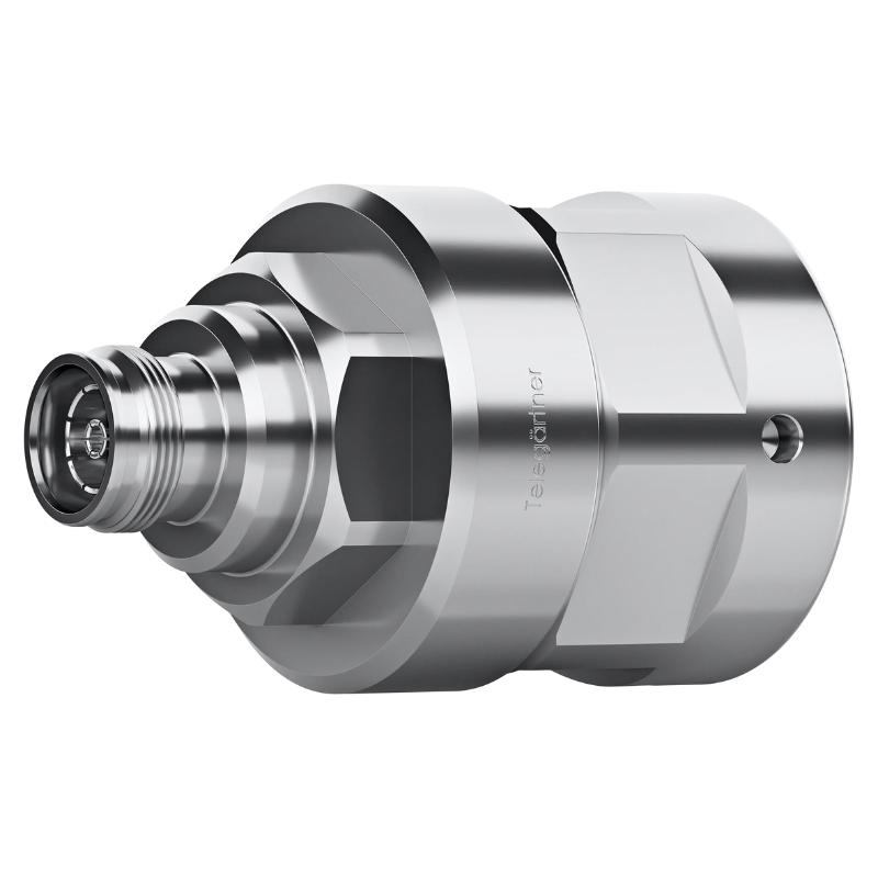 J01441A0037 - Кабельный разъем 4.3-10 · 50 Ом гнездо, муфта/закрутка, IP68, G33 (1 1/4")