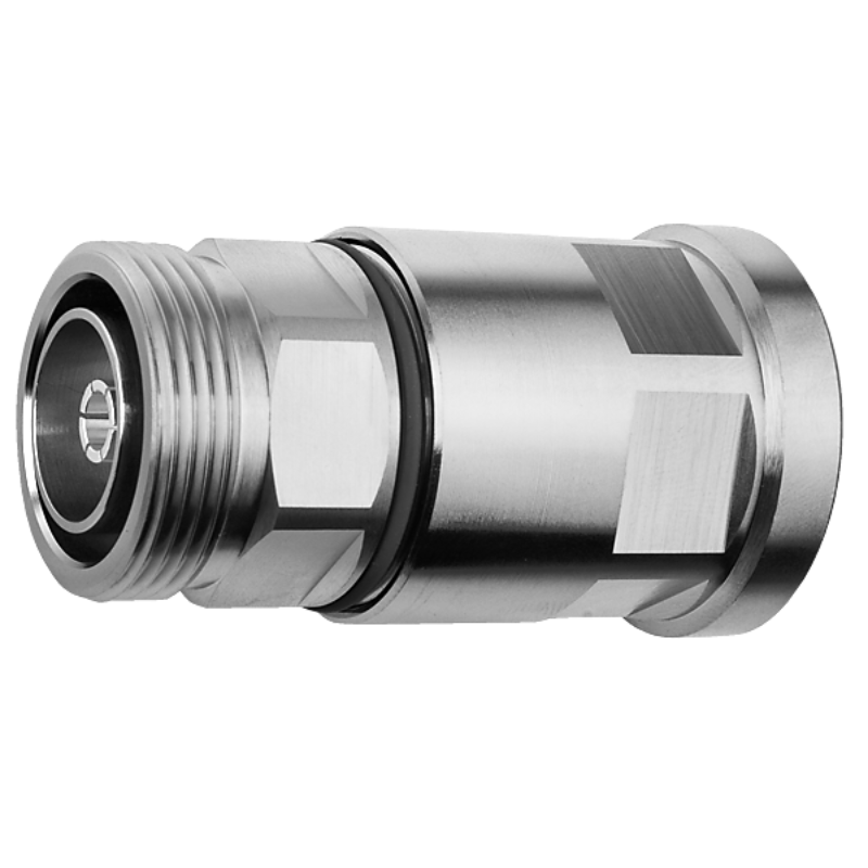 J01121A0180 - Кабельний роз'єм 7-16 · 50 Ом гніздо, муфта/закрутка, IP67, G24 (7/8")