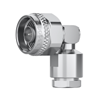 J01020A0179 - Роз'єм N кабельний, штекер, кутовий, муфта-закрутка, G30 (1.5/3.8); LMR-240 TMS