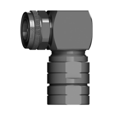 J01440A0013 - Роз'єм 4.3-10 кабельний, кутовий штекер, муфта, 50 Ом, G23 (1/2" Flex), SIMFix Pro