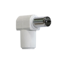 MC-095 - Разъем IEC, антенный, штекер, угловой, 9,52 мм, Alcad (Испания)