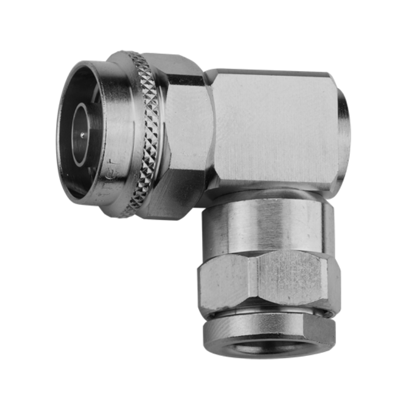 J01020C0161 - Роз'єм N кабельний, штекер, кутовий, муфта-закрутка, G32 (RG-216/U)