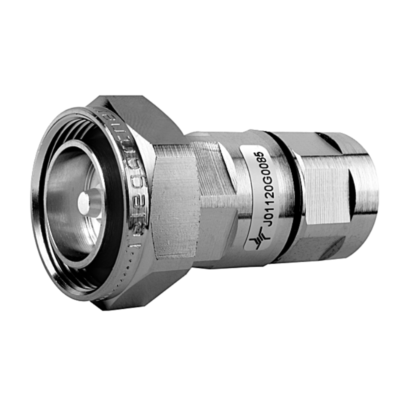 J01120G0085 - Разъем 7-16 кабельный, штекер, муфта, 50 Ом, G21 (1/2"), SIMFix Pro, IP68, Telegartner