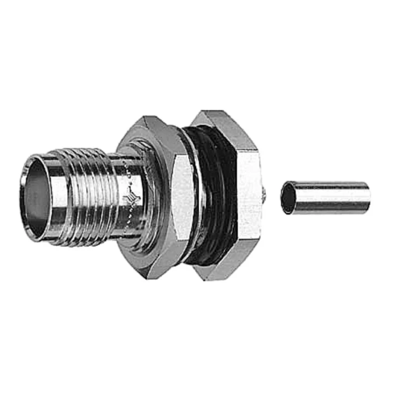 J01011R0007 - Разъём R-TNC (корпус-гнездо, ц.контакт-штекер) кабельный/панельный, обжим