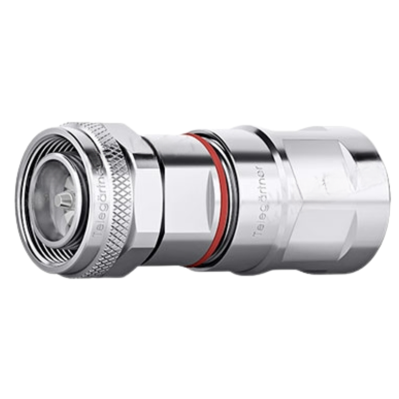 J01440A3040 - Кабельный разъем, 4.3-10 штекер, 50 Ом, фиксация- быстросъемная Push-Pull