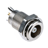 ERN.00.250.NTL - Разъем коаксиальный, панельный, серия 00.250 (NIM-CAMAC), 50 Ом, пен - гнездо