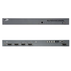 EXT-DVIKVM-441DL - Коммутатор 4x1 сигналов HDTV (DVI Single Link) + USB 2.0 + Аудио