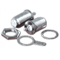 F-13TP-75 - Роз'єм F, панельний, гніздо, круглий фланець, зворотний монтаж, універсальний