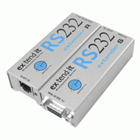 EXT-RS232 - Удлинитель линий RS-232 по витой паре (5 Cat) на 305 м, 1 линия RS-232