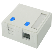 H02000A0072 - Коробка для встановлення розеток для зовнішнього монтажу, на 2 модулі