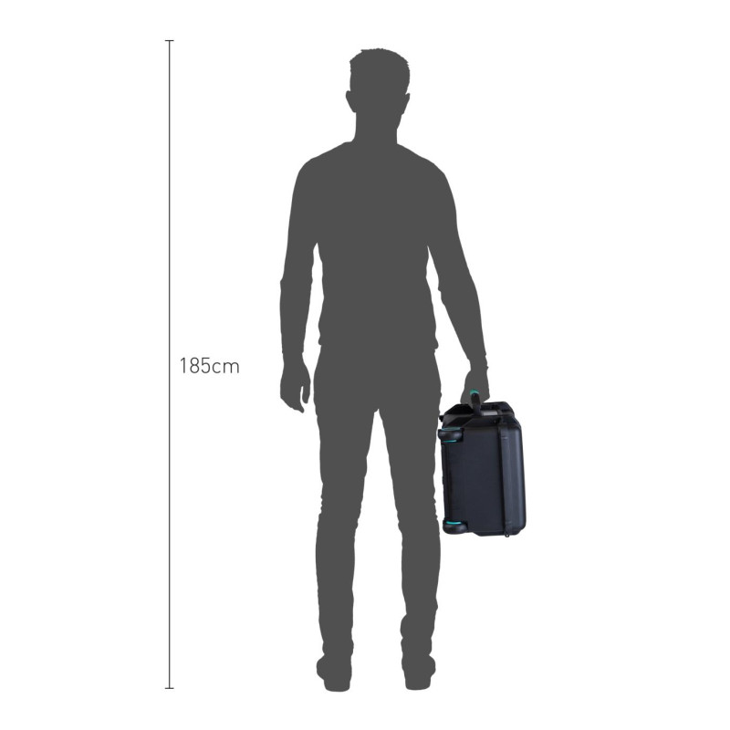 HPRC#2550W CUBBLB - Кейс с колесами ударопрочный для хранения и переноски, внутр. размер 513x288x200 (мм)