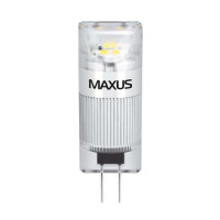 1-LED-339-T G4-1W (warm white) Maxus - Світлодіодна лампа 1-LED-339-T, цоколь G4, 1 Вт