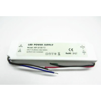 RPSP12VDC-8.33A-100W - Герметичный блок питания в компактном пластиковом корпусе с доп. проводом