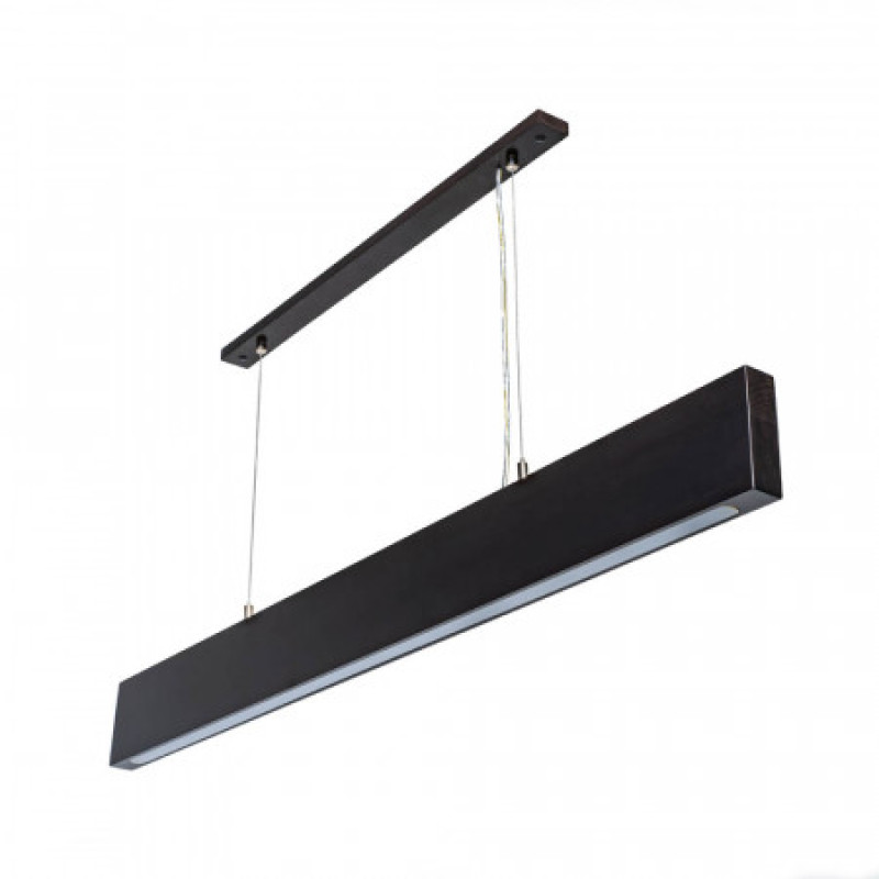 #1506/1 - FOREST-36W 4000К 120см (бук-сонома) Підвісний дерев'яний LED світильник AVATON