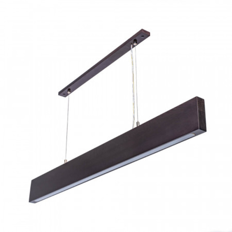 #1506/1 - FOREST-36W 4000К 120см (бук-сонома) Підвісний дерев'яний LED світильник AVATON