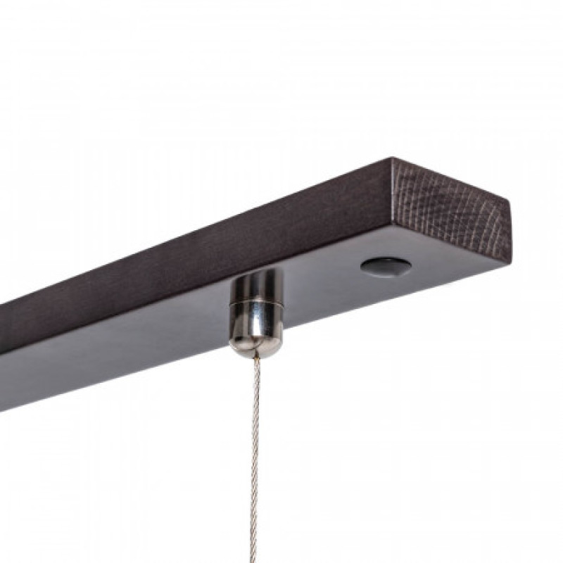 #1506/1 - FOREST-36W 4000К 120см (бук-сонома) Підвісний дерев'яний LED світильник AVATON