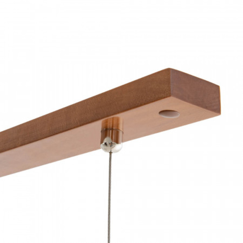 #1506/1 - FOREST-36W 4000К 120см (бук-сонома) Підвісний дерев'яний LED світильник AVATON