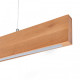 #1506/1 - FOREST-36W 4000К 120см (бук-сонома) Підвісний дерев'яний LED світильник AVATON