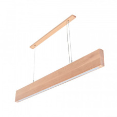 #1506/1 - FOREST-36W 4000К 120см (бук-сонома) Подвесной деревянный LED светильник AVATON