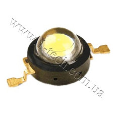 FTC-3W120-Y - Светодиод 3W, 120град, цвет - оранжевый, FTC (Тайвань)