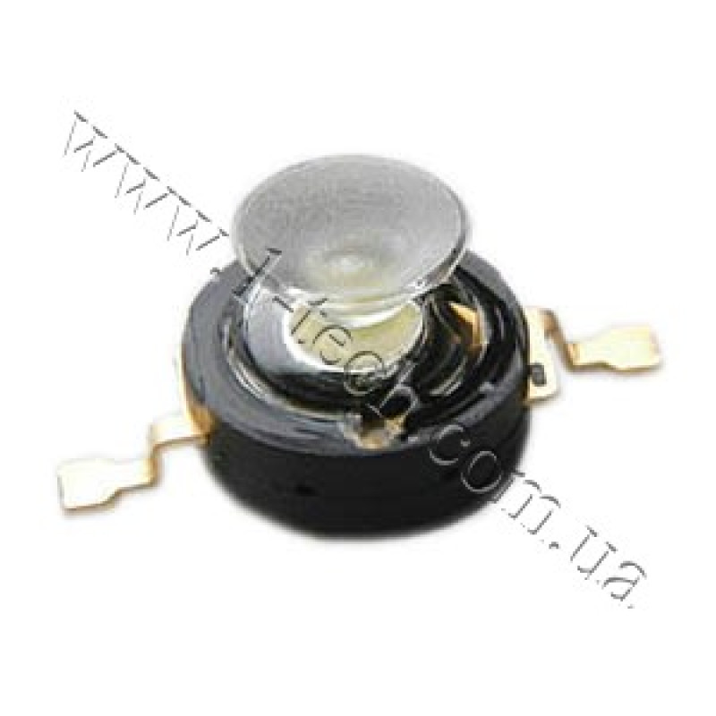 FTC-1W180-R - Светодиод 1W, 180град, цвет - красный, FTC (Тайвань)
