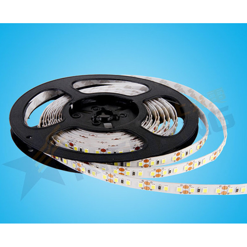 RN08C0TA-B-WW - Светодиодная лента, 120х SMD 2835, 12VDC, 8.6 Вт/м, 8*5000, цвет белый-теплый