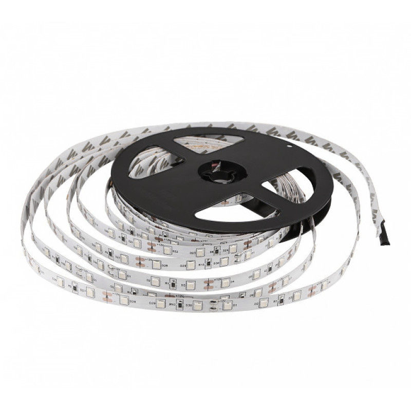 AVT-300Y3528-12 - Светодиодная лента SMD3528, цвет - желтый, 60 д/м, 12В, 4,8 Вт/м, 8*5000 мм