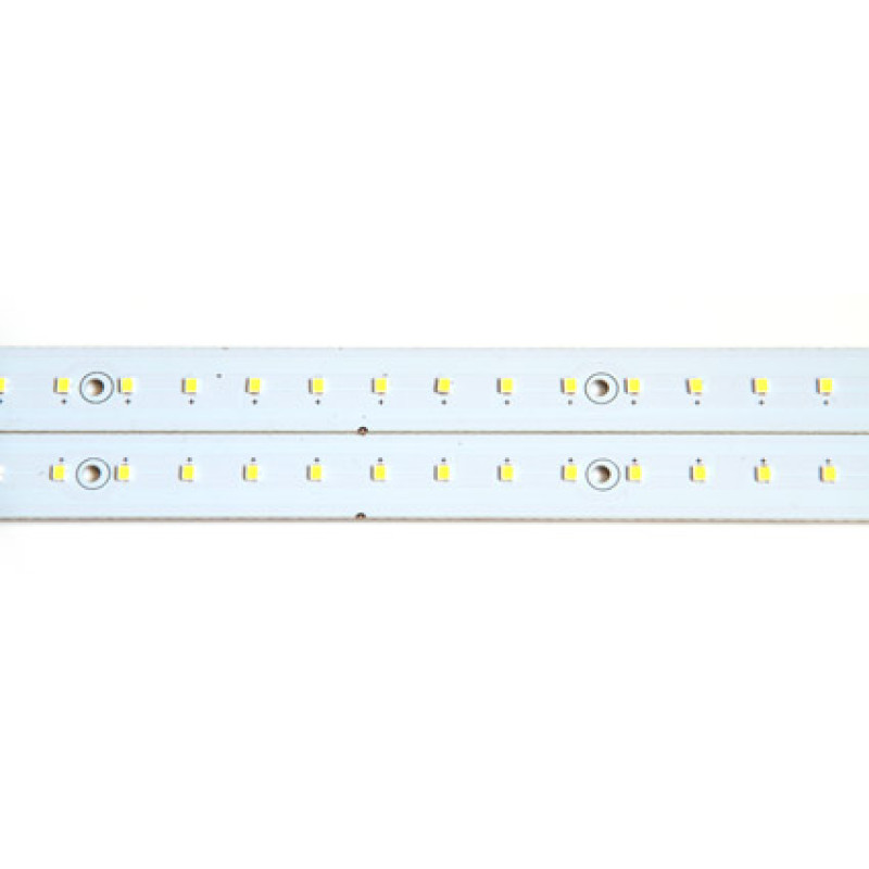 MTK-2835W 14W - Комплект LED лінійок (2 шт), 160-260 В, для заміни ламп денного світла 14W