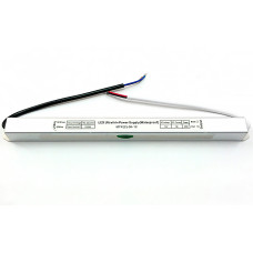 PSHS12VDC-3A-36W - Герметичный блок питания в компактном корпусе SLIM с доп. проводом 180-240VАС