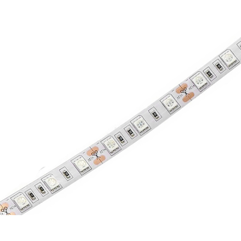 MTK-300B5050-12 №1 - Світлодіодна стрічка SMD5050-Б, колір - синій, 60 д/м, 12В, 14.4 Вт/м, Motoko