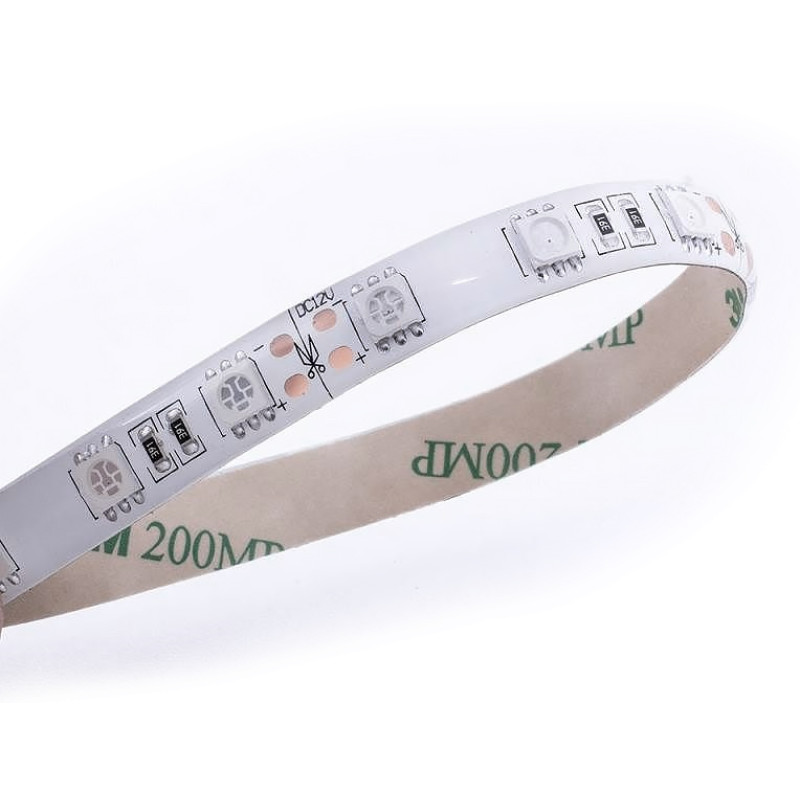 MTK-300RF5050-12 №1 - Світлодіодна герметична стрічка SMD5050-Б, колір - червоний, 60 д/м, 12В