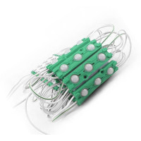 # 94/4 MTK-5730-3Led-G-1,5W - LED модуль SMD5730 66x17x8,5 с линзой 10*10, 12V, 1.5W, IP65