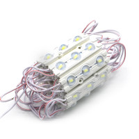 # 94 MTK-5730-3Led-W-1,5W - LED модуль SMD5730 66x17x8,5 з лінзою 10*10, 12V, 1.5W, IP65