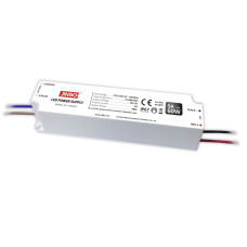 JLV-12100PA - Блок питания, 12V DC, 100W, 8.33A, пластик, IP67, 190*52*37mm, Jinbo