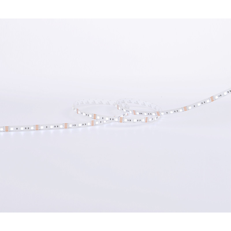 D560RGB-12V-10mm Світлодіодна стрічка, 60х SMD 5050, 12VDC, 14.4 Вт/м, 10*5000, IP33