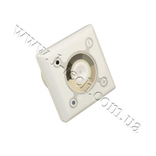 Dimmer Sensor Диммер настенный встраиваемый ручной, 12-24VDC, 8A, 1 зона, 1 канал, 86х86х47мм