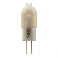 205/1 SIV-G4-220V-Plastik-2W-4500K smd2835 - Світлодіодна лампа G4 у пластику, 2W, 220V