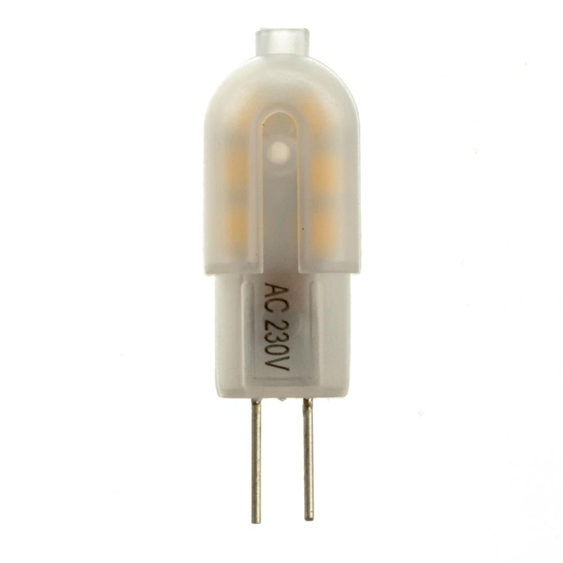 205/1 SIV-G4-220V-Plastik-2W-4500K smd2835 - Світлодіодна лампа G4 у пластику, 2W, 220V